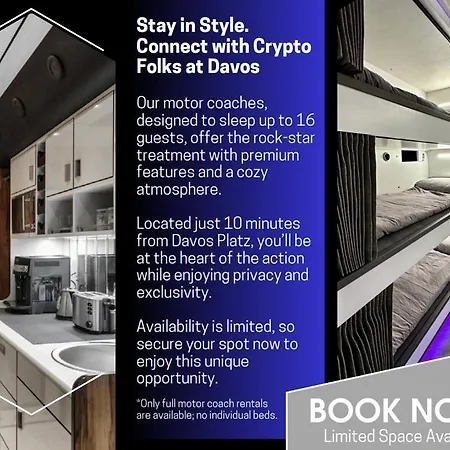 Camping Glamping At Wef At Rinerlodge In Davos *